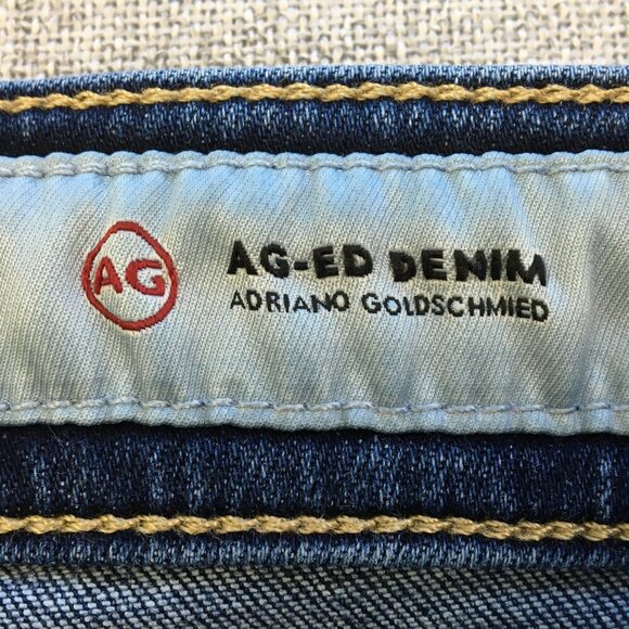 AG Denim Farrah High Rise Skinny Ankle Jeans Size 28 EXCELLENT Condition - Picture 8 of 10